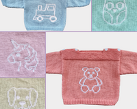 Superschattig babytruitje. Geschikt voor beginners!