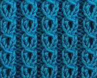 Koffieboontjessteek breien