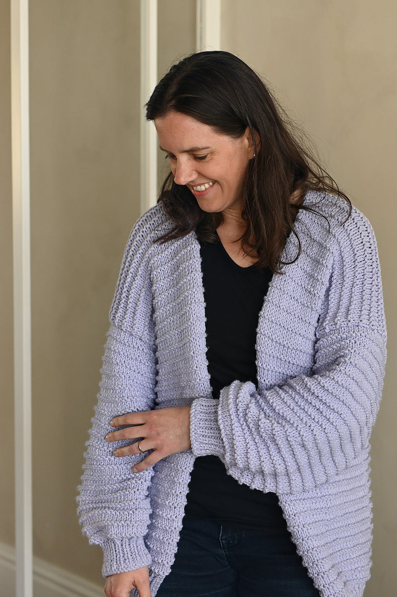 Breipakket oversized vest, inclusief patroon