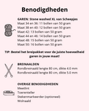 Breipatroon top down trui voor beginners