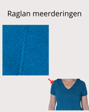 detail raglan meerdering