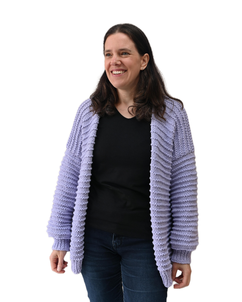 Breipakket oversized vest, inclusief patroon