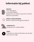 Breipakket sokken breien voor beginners (vanaf de teen omhoog)