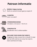 Basisbreipatroon sokken vanaf de teen omhoog