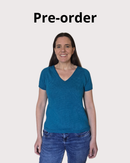 Breipakket top down T-shirt met V-hals