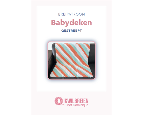 Breipakket babydeken (geschikt voor beginners)