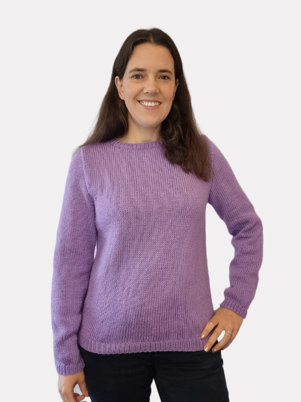 Trui breien voor beginners met dit eenvoudige basispatroon