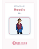 Breipatroon hoodie voor kinderen