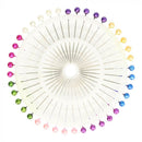 Etui gevuld met breibenodigdheden.