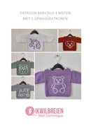 Babytrui met opmaaspatronen (Royal - Zeeman)